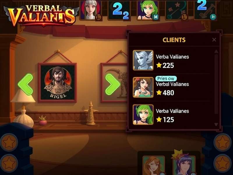 Verbal Valiants Game Screenshot